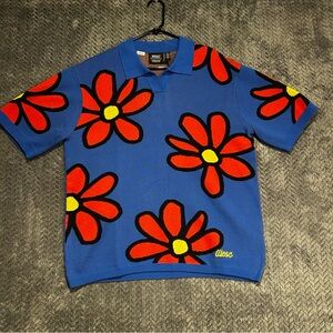 Wesc Men’s Daisy Polo Sweater Short Sleeve NWT Size S
